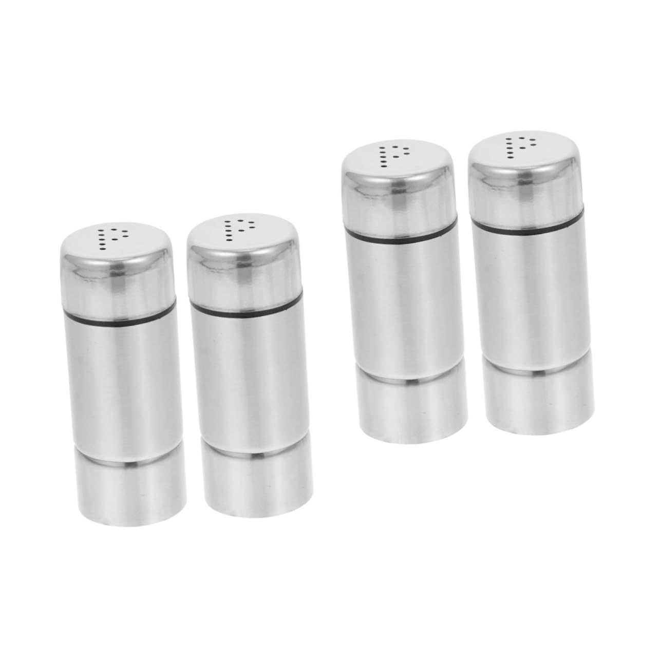 Cabilock 2 Juegos Botella De Condimento Pimentero Salero Para Cocina Salero De Cocina Dispensador De Condimentos Botella De Condimento Portátil Bote Agitador De 2 piezas * 2