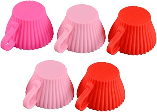 Miniatura 8 de Hemoton Moldes de galletas para hornear latas pequeñas de huevo para tarta de huevo, moldes para pudín de gelatina, molde de aluminio para tartas,