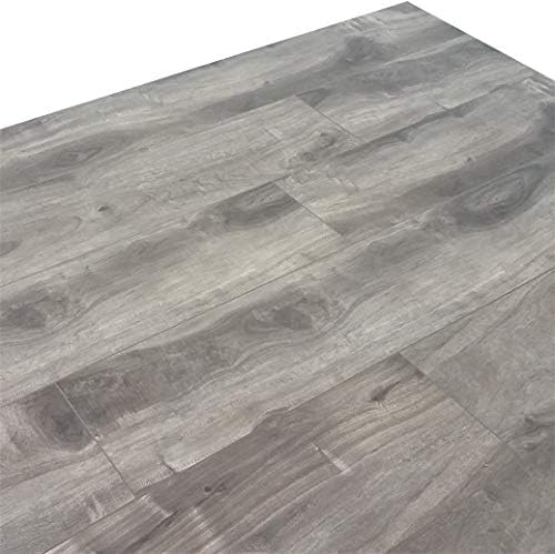 Turtle Bay Floors Ballard Grey Spalted Maple Plank Floating Laminate Flooring 12mm (500 Square Feet)