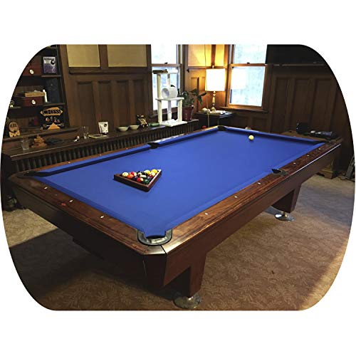 Cotton Farm Master Class, Worsted&Woolen Pool Table Felts/Billiard Cloths, Pre-Cut for 7/8/9 Foot Tables, (Includes Spare Rail Felts) (Royal Blue (Worsted), 8 Ft. Pre-Cut) - Thumbnail 4