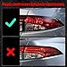 Huray Outer Tail Light Assembly for Toyota Corolla 2020-2022 Tail Lamp Replacement 8156112D10 Passenger Side (Right)