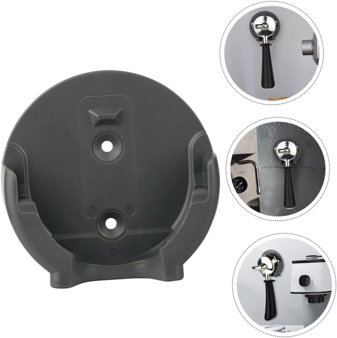 Abs Coffee Machine Handle Storage Rack Lightweight Hanging Holder for Efficient Handle Organization Durable and Odorless Design for Home Use