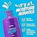 Aussie Miracle Moist Shampoo for All Hair Types - Dry, Curly, Coily, Wavy, Straight - Paraben-Free, Moisturizing, Gentle Cleansing with Avocado & Jojoba Seed Oil, 26.2 Fl Oz