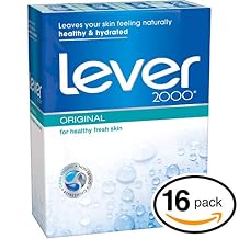 Lever 2000 Bar Soap, Original 4 Ounce, 16 ct.