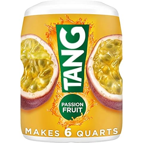 Tang Vitamins Passion Fruit Sweetened Powdered Drink Mix 1 Count 18 oz Canister Cover