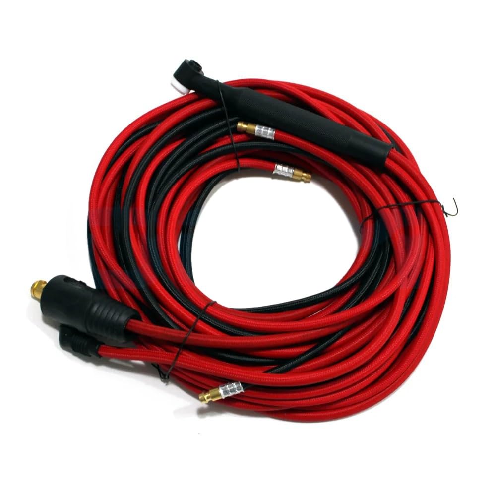 Accessoires de découpeur plasma WP20F dotés d'un tuyau rouge tressé résistant de 4M