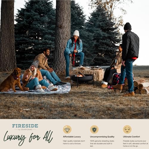 Dearfoams womens Fireside By Dearfoams Adelaide Shearling Clog3