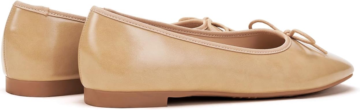 C.Paravano Ballet Flats | Womens Flats | Dressy Flats for Women | Ballet Shoes for Women | Square Toe Flat - Image 3