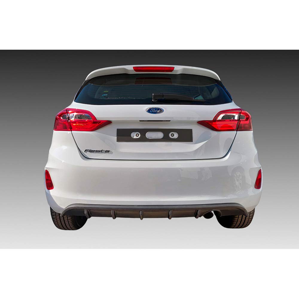 Motordrome K158-002 Faldón de parachoques trasero (difusor) Ford Fiesta VIII 2017-(ABS)