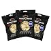 Nordic Catch Freeze Dried Cod Bites Seafood Snacks - Chips made from Wild Caught Icelandic Cod Fish - Healthy Snack, Rich in Omega 3 Fatty Acids, Protein Packed Fish Jerky for Humans, Keto Friendly Dry Fish - 35g Resealable Bag - 3 Pack
