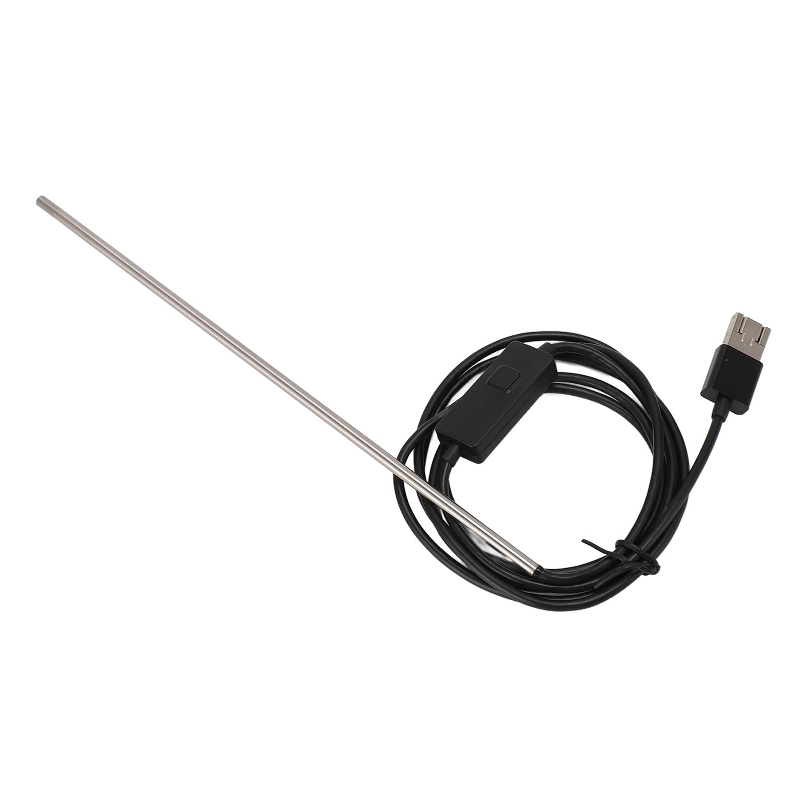 Boroskop Przemysłowy, Endoskop USB HD 720P z 6 Diodami LED i sondą IP67, Idealny do Napraw Samochodowych, Inspekcji Rur Kanalizacyjnych, Telefonu i Tabletu (3.9MM)
