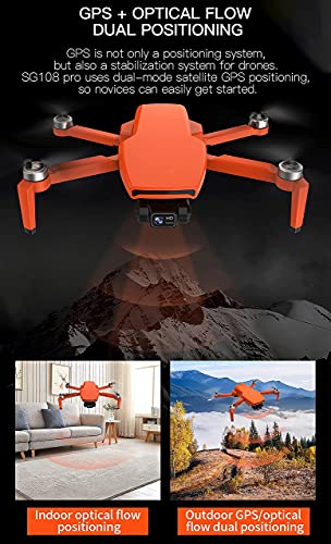 HJRBM 2021 Neue GPS-Drohne mit 4K-Kamera für Erwachsene, 5G WiFi 2-Achsen-RC-Quadcopter mit FPV Live-Video GPS Return… – Bild 6