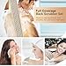 Suntee Exfoliating Back Scrubber& Exfoliating Sponge Pad Set for Shower, Bath Shower Scrubber for Women, Luffa Scrubber to Deep Clean Relax Your Body (32.5 inch Length 3.5 inch Width)