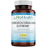 ProHealth Hydroxocobalamin Extreme Vitamin B-12 (5,000 mcg - 60 sublingual Tablets) Vitamin B12...