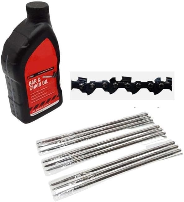 for 32" Chain 3/8" Full Chisel.058 105DL Replacement, Proven Part, 591151505, 1 Quart Oil