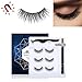 Produktbild Cnwang Wimpern, Eyeliner, Eyeliner Eyeliner, Wiederverwendbares False Eyelashes Kit, Wasserdicht, Ohne Kleber Full Eye Natural Soft Eyelashes Extensions,1,3 Pairs