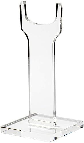 Rifle, soporte de exhibición superior ancha de pistola larga, para exhibiciones y espectáculos, acrílico transparente, se vende como unidades