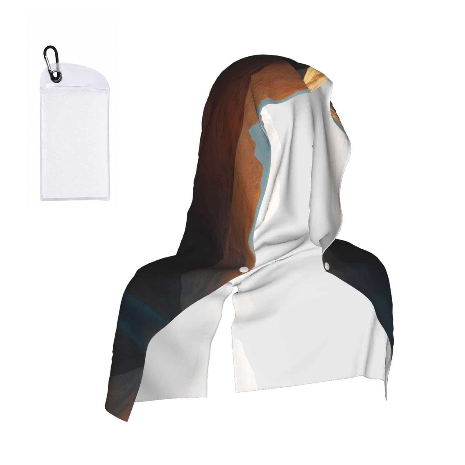 MLTRFGJ Canyon Print Cool Hooded Towels And Keep Them Cool For Several Hours.