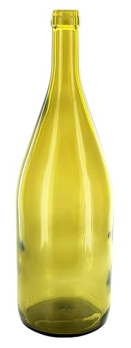 Botellas de vino de 1,5 litros de hojas muertas Magnum Borgoña, caja de 6