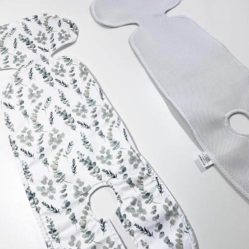 Insert de siège bébé en coton pour des balades fraîches en poussette - 6