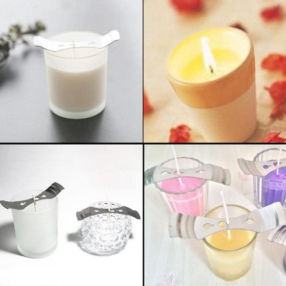 Confezione da 100 stoppini per candele senza fumo funzionali - Stoppino