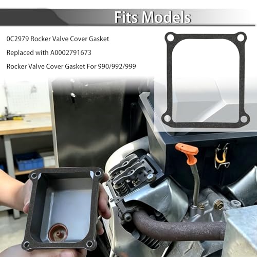 Image of 0C2979 Valve Cover Gaskets Compatible with A0002791673 Rocker Valve Cover Gasket Fits 0c2979 Gt990 220 Vlv Gv (4 Pack)