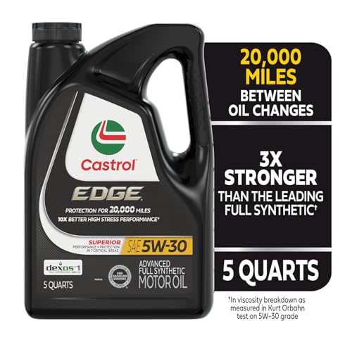 Castrol EDGE 5W-30 Advanced Full Synthetic Motor Oil 21 Castrol EDGE 5W-30