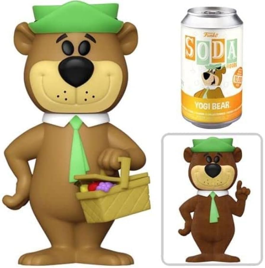 Vinyl SODA: Hanna Barbera - Yogi Bear, Collectible Action Vinyl Figure - 61608