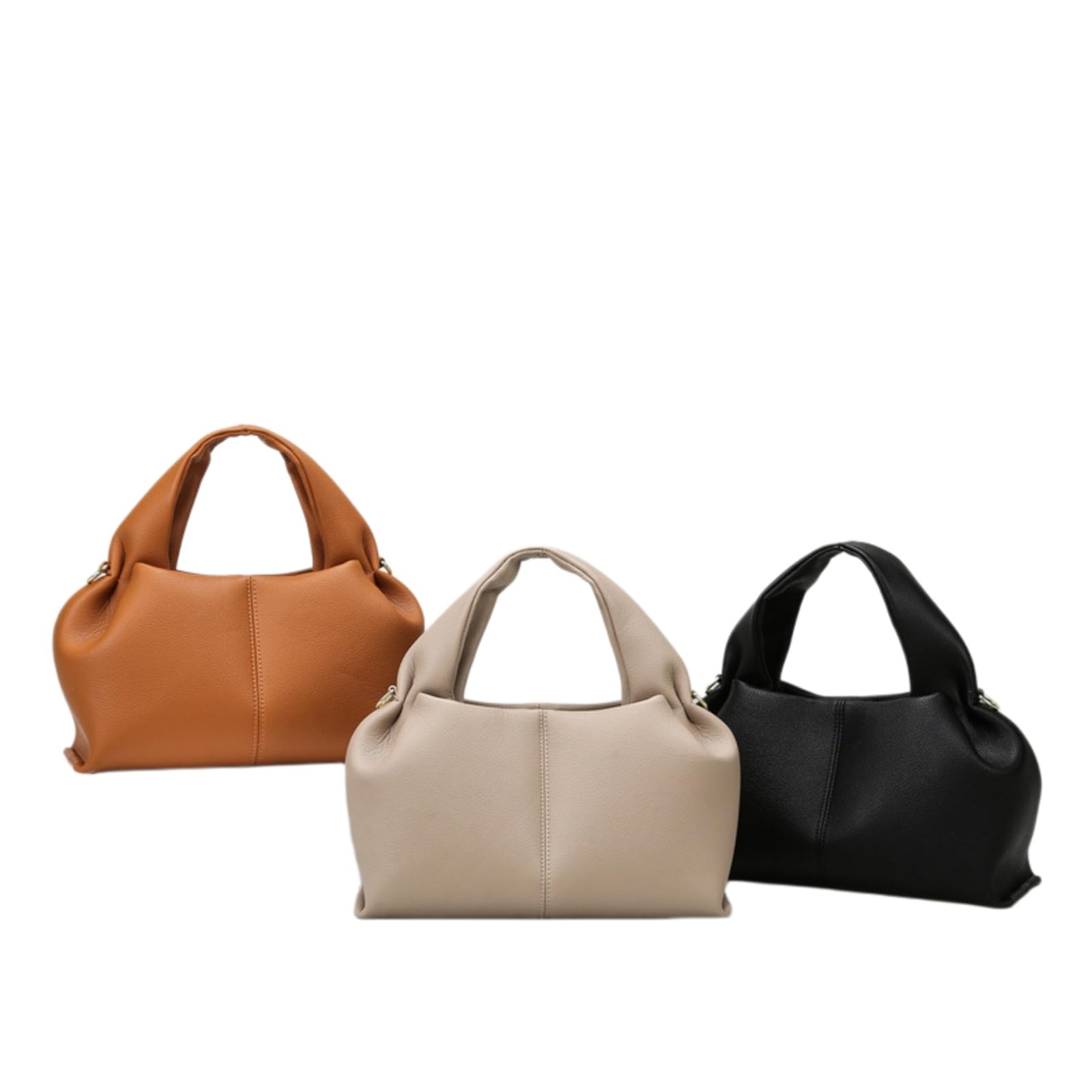 beauty case Borsa A Spalla Della Nube Delle Donne, In Pelle Morbida Pu, Da Pendolare Minimalista Di Grande Capacità Per Uso Quotidiano