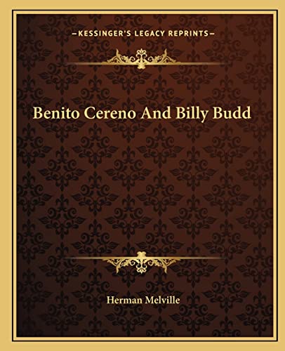 Benito Cereno And Billy Budd