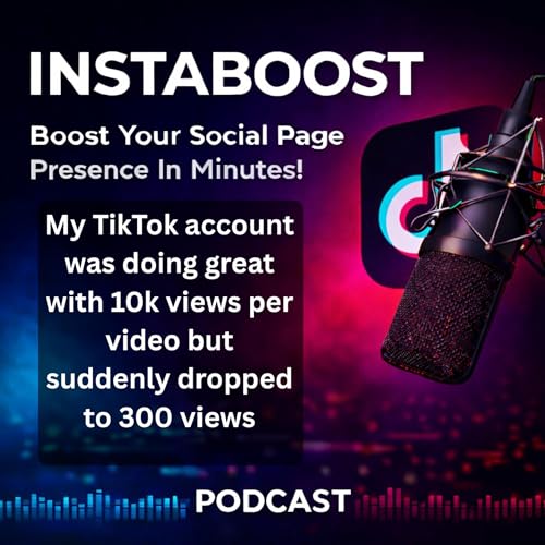 My TikTok account was doing great with 10k views per video but suddenly dropped to 300 views