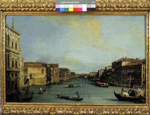 Tableaux peinture sur toile salon chambre nordique Antonio Canal 60x90cm