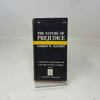 Amazon.co.jp: Nature of Prejudice : Allport, Gordon W.: 洋書