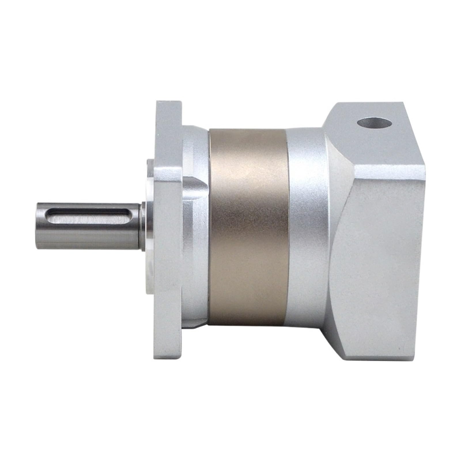QfUxYYSLD Nema 23 Planetary Gearbox Speed Reducer with Ratio 5:1,10:1,20:1,50:1 6.35mm Input for Nema23 Stepper Motor(Ratio 5 to 1)