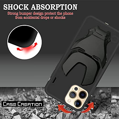 Image of COVERLY Official 3D Touch Feel Trending Real Hero Avengers Logo Mask Soft Rugged Grip TPU Iron Man Super Power Cartoon Movie Silicone Matte Strong Back Cover for Apple iPhone 12 Pro Max - Black