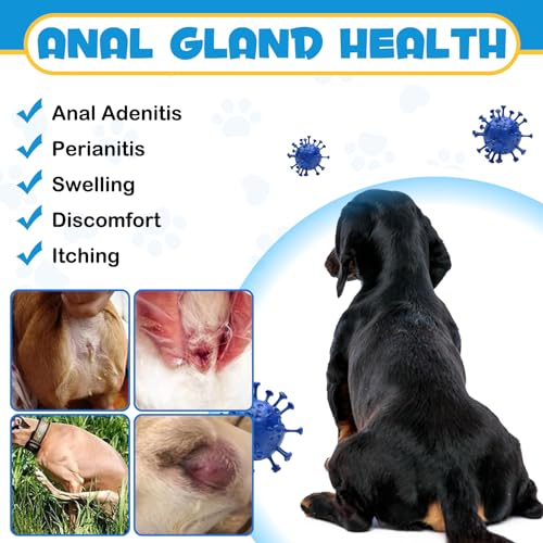 Onznoz Analdrüsen-Spray Für Hunde, Antimikrobielles, Lindert Analdrüsenreizungen, Stoppt Juckreiz, Beseitigt Geruch, Beugt Infektionen Vor, Für Hunde Aller Altersgruppen Und Rassen (1pcs, Welpe)
