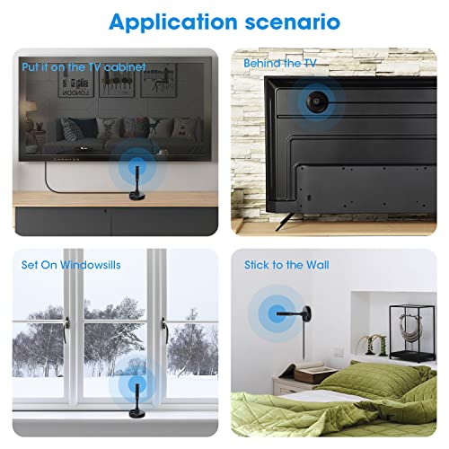 Chaowei-Antenna TV portatile amplificata interna a...