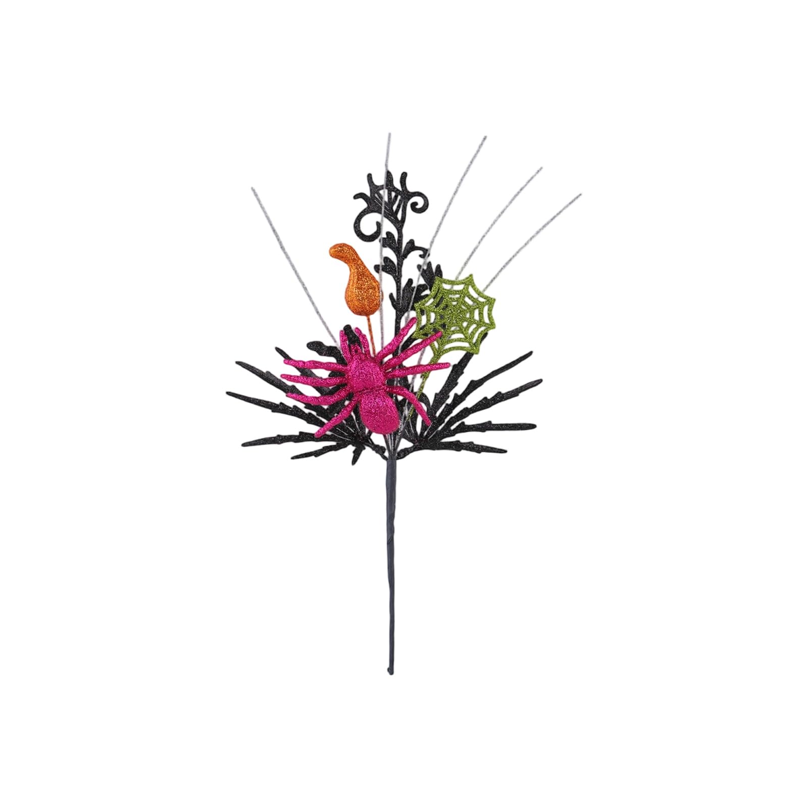 Pangboer H Seasonal Alloween Decor Pick, Floral Accent For Bouquets, Wreat Displays, Party Centerpieces And Ome Tables Gothic Floral Accent Centerpiece Insert Wreat Filler Bouquet Decor Party Table Styling