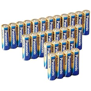 パナソニック(Panasonic)【Amazon.co.jp限定】 パナソニック エボルタ 単3形アルカリ乾電池 28本パック LR6EJA/28SV
