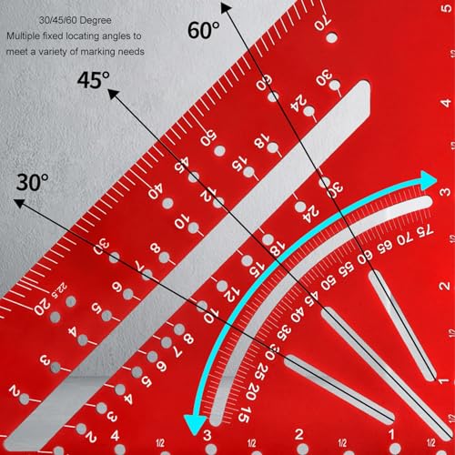 Escuadra de Ángulo de Aleación de Aluminio de 7 Pulgadas miniatura 6