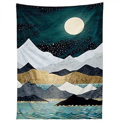 Society6 SpaceFrogDesigns Ocean Stars Tapestry, 50" x 60", Multi