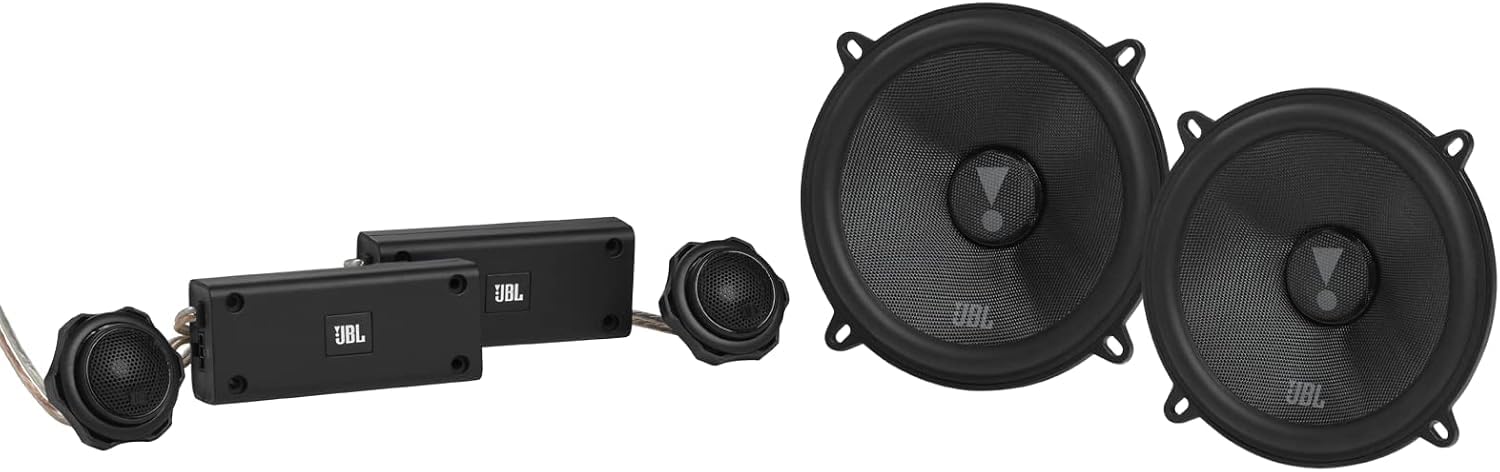 JBL 2WAY 5.25 INCH 13cm CAR DOOR COMPONENT SPEAKERS + TWEETERS STADIUM 52CF NEW