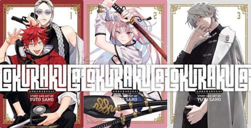 Gokurakugai Series 3 Books Set - Vol.1-Vol.3