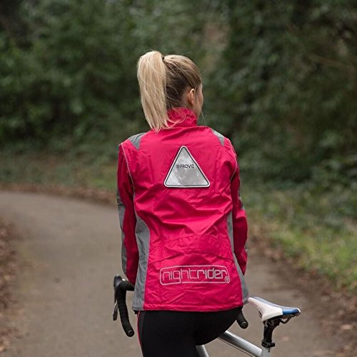 Proviz Women's Nightrider Waterproof Cycling Jacket4