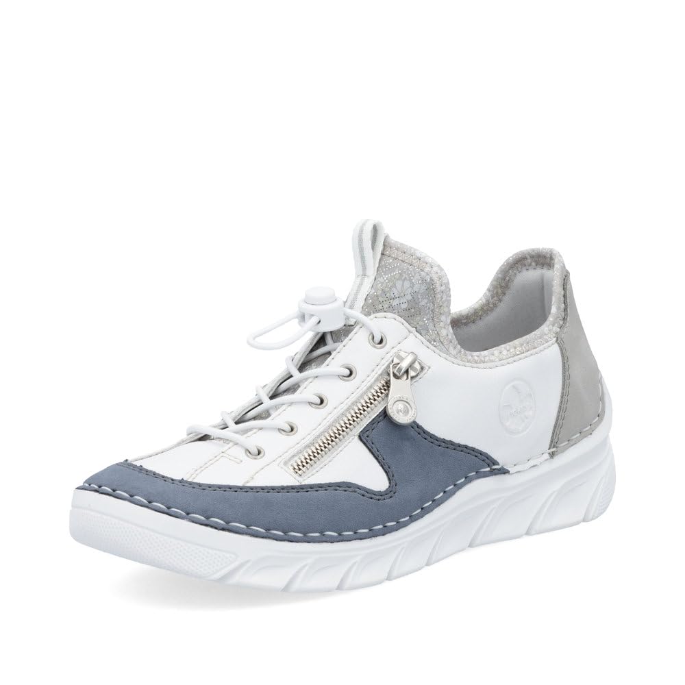 Scarpe da donna Rieker 54516-80 weiss 38 Scarpe stringate