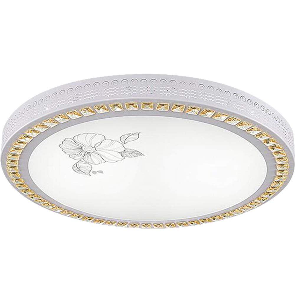 Luz blanca de techo en plafón circular de 15W y diámetro de 30 cm