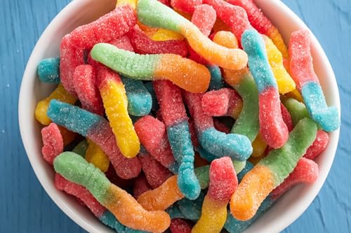 Dulces Trolli Sour Brite Crawlers 142 g sabor original miniatura 5