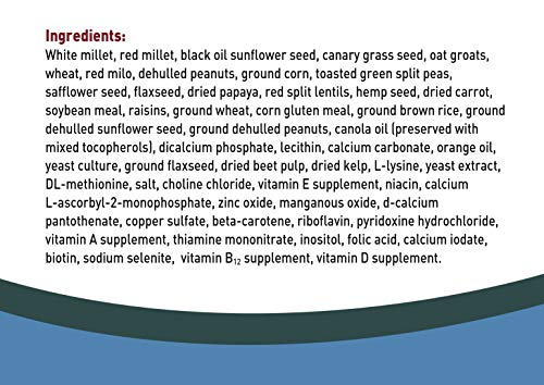 Living World Cockatiels and Lovebirds Premium Mix Handle Bag, 20-Pound - Image 6