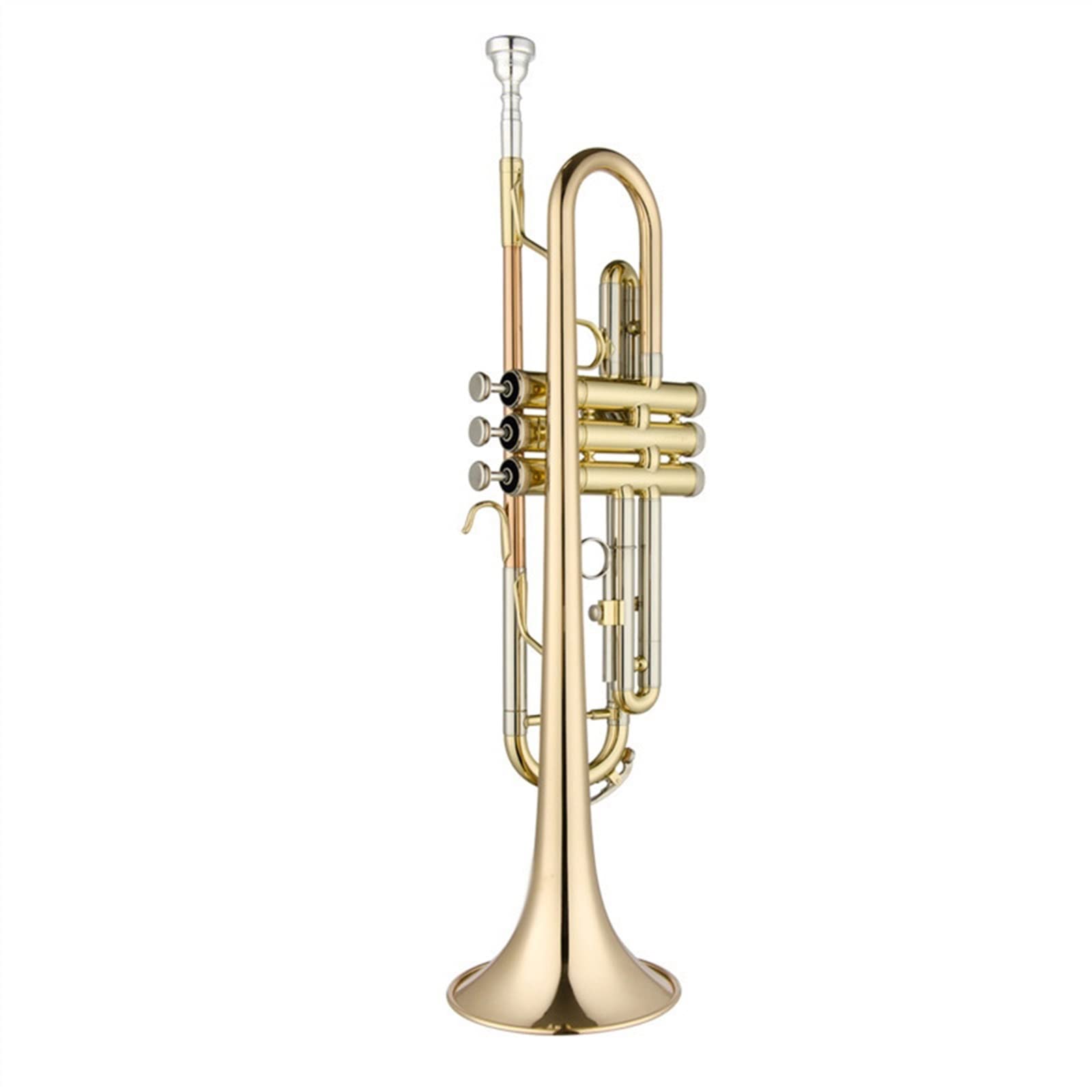 Profesjonalny Instrument Muzyczny Na Trąbkę Początkujący Poziom Gry Dzieci Dorosły B Płaski Standardowy Instrument Dęty Dęty Trąbkowy początkujących trąbka