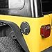 TJ Wrangler Locking Gas Cap Cover Fuel Filler Tank Gas Door Compatible with 1997-2006 Jeep Wrangler TJ & LJ
